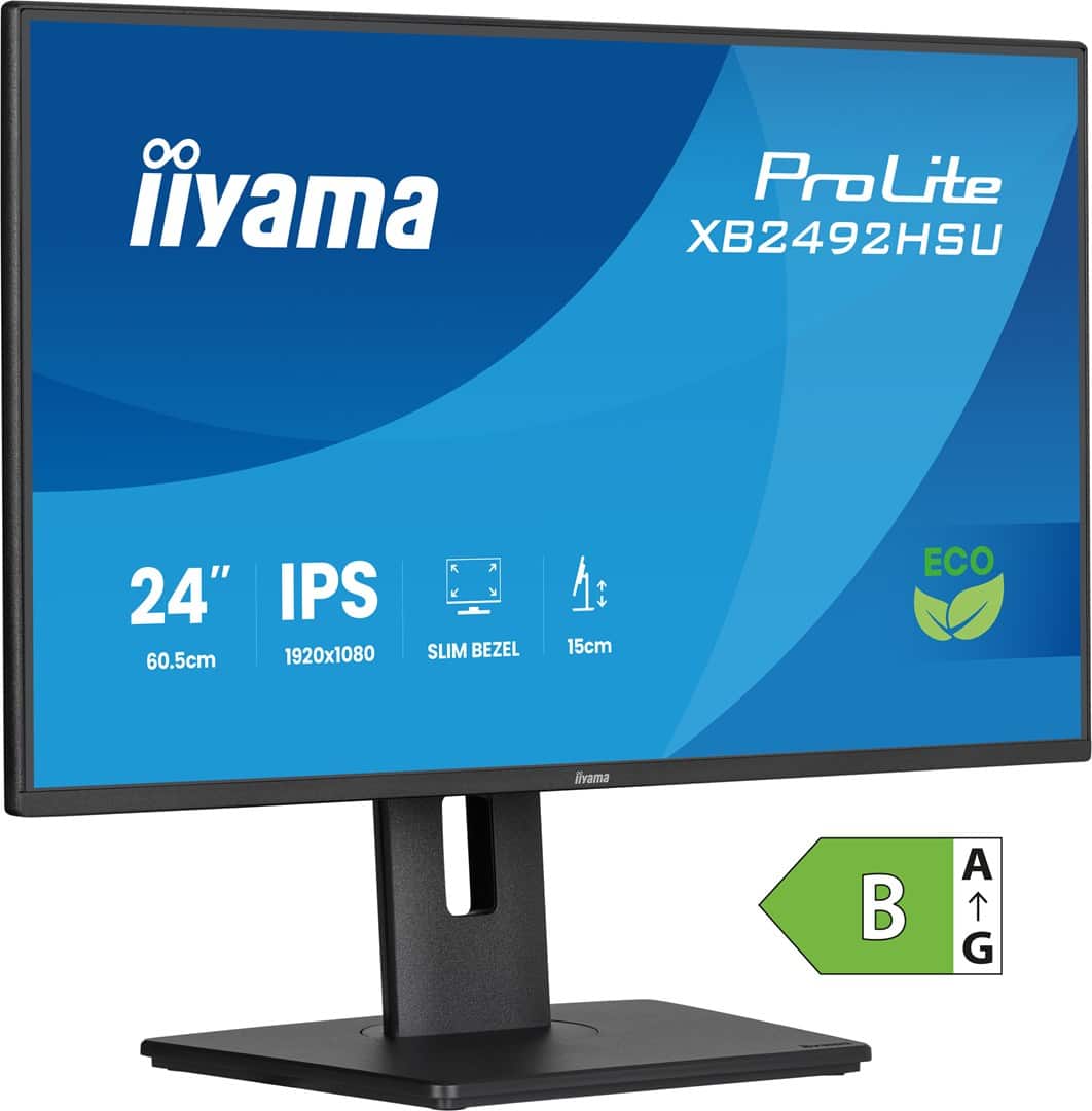 MONITOR IIYAMA LED 23,8" XB2492HSU-B1 120Hz — zdjęcie 1 z 8