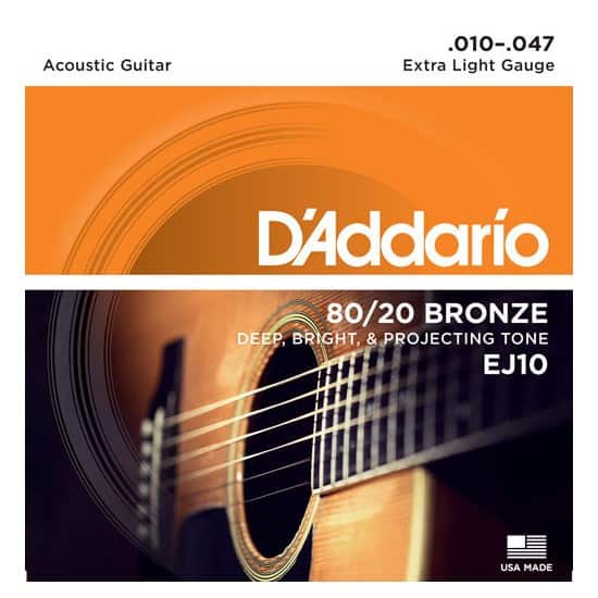 Daddario EJ10 - Struny do gitary akustycznej — zdjęcie 1 z 2