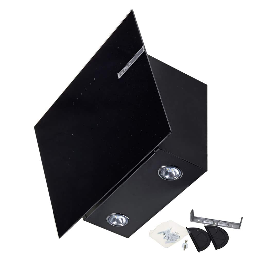 Okap kominowy BOSCH DWK65DK60 Serie 2 60 cm | 550 m3/h | TouchControl | LED | czarny (OUTLET) — zdjęcie 1 z 8