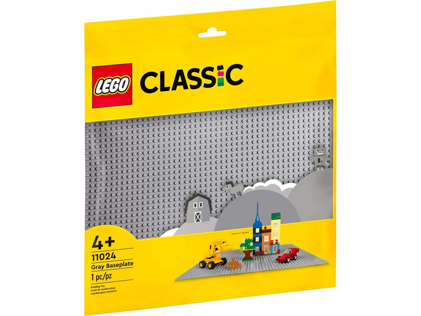 LEGO Classic 11024 - Szara płytka konstrukcyjna — zdjęcie 1 z 4