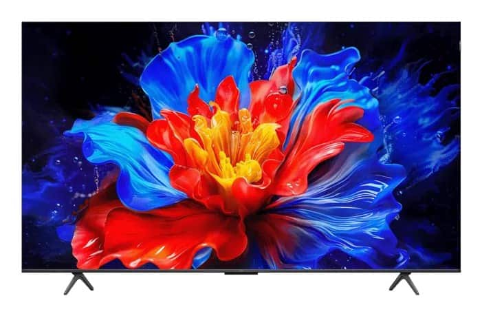 Telewizor TCL 65T8C QLED 65'' 4K Ultra HD 144Hz Google TV Dolby Atmos Metaliczny (OUTLET) — zdjęcie 1 z 8