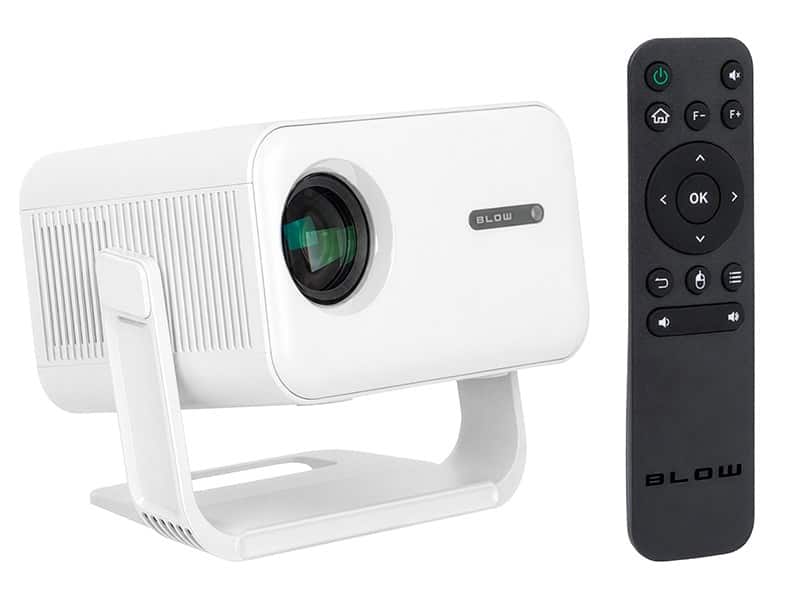 Projektor przenośny BLOW AndroidTV FullHD MaxView biały — zdjęcie 1 z 6