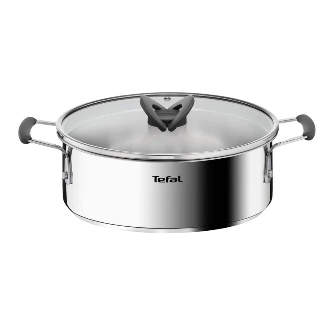 Zestaw garnków Tefal OptiSpace 8-elementowy G7378S55 — zdjęcie 1 z 7