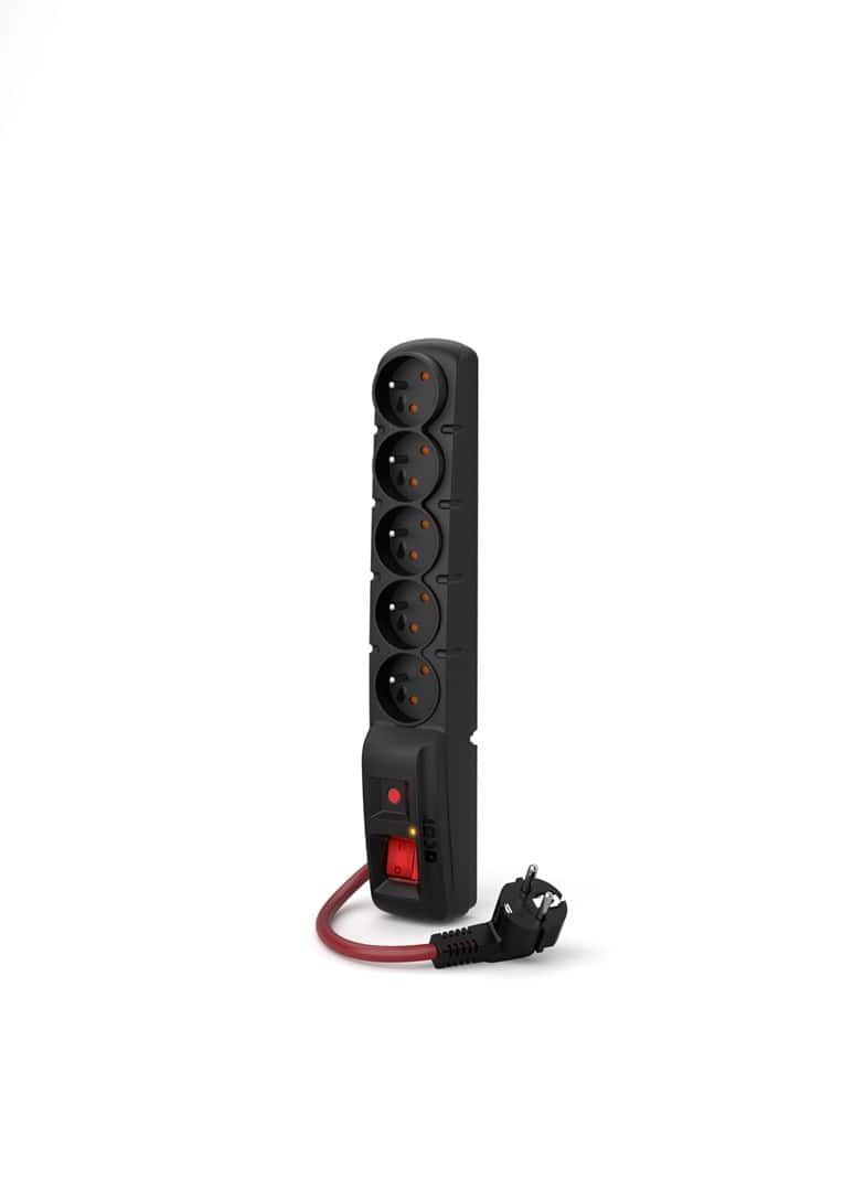 Listwa zasilająca Acar F5 POWER 16A (3m ; czarny) — zdjęcie 1 z 2