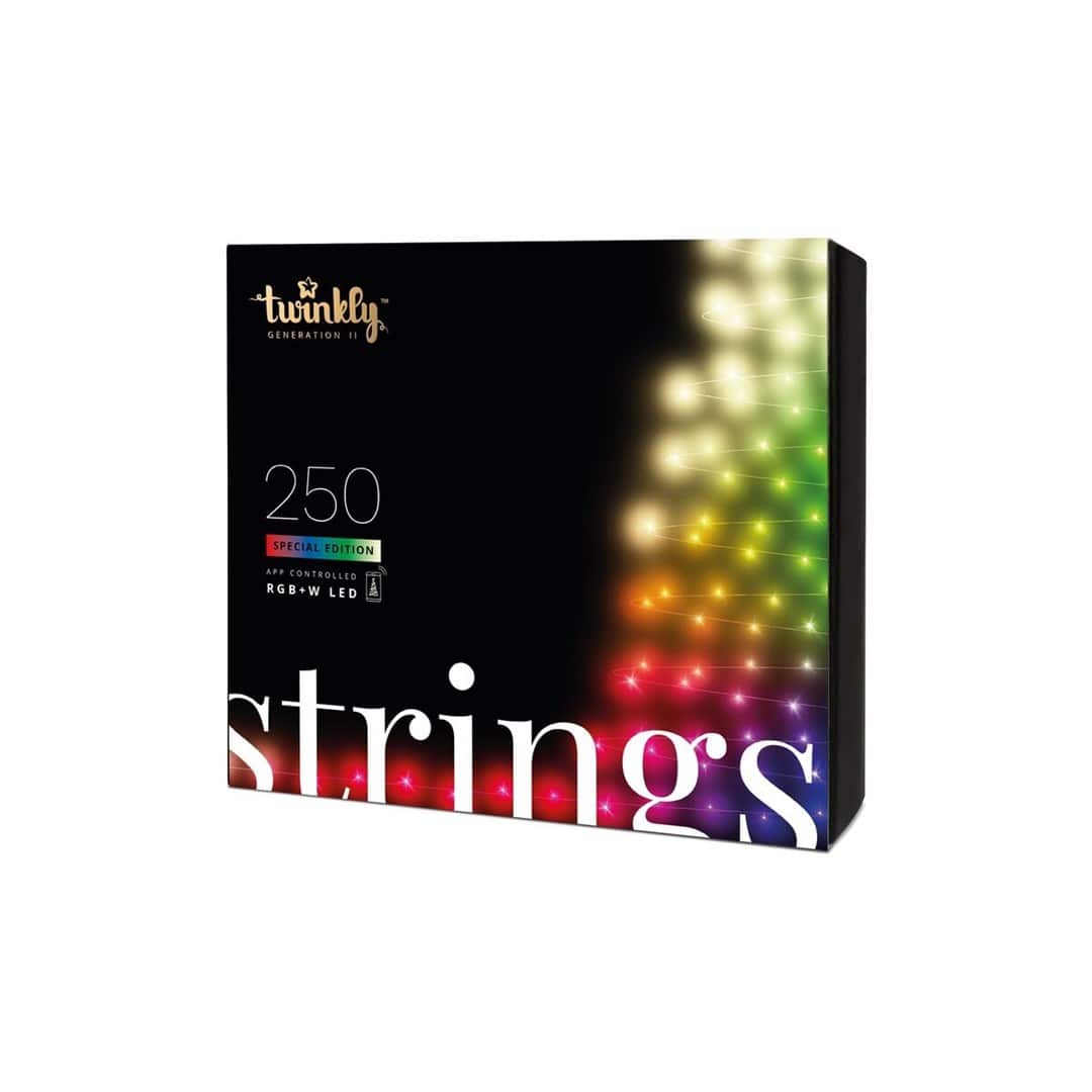 Inteligentne lampki choinkowe Twinkly 250 RGB+W 20m — zdjęcie 1 z 8