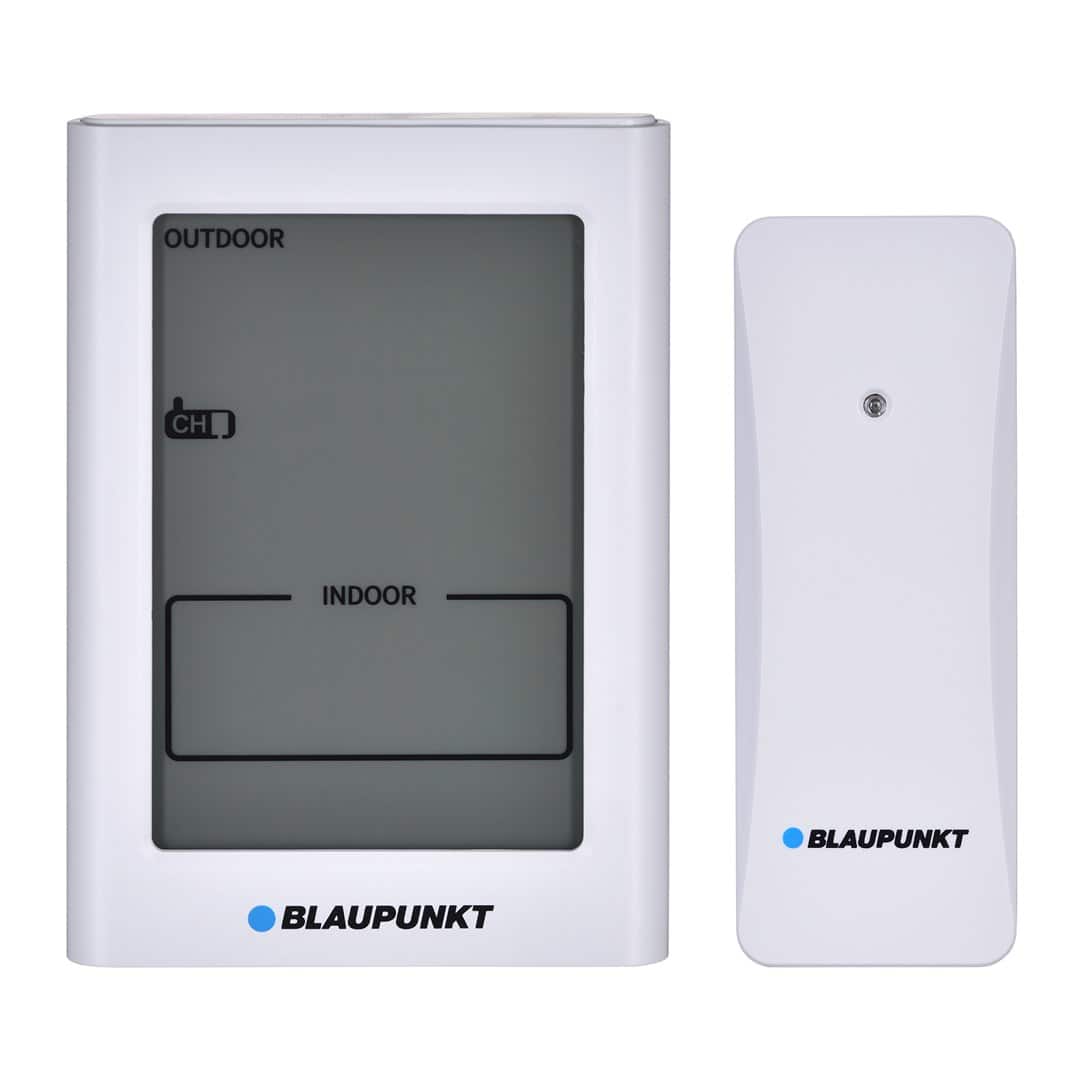 BLAUPUNKT Stacja pogodowa z czujnikiem zewnętrznym WS15WH — zdjęcie 1 z 8
