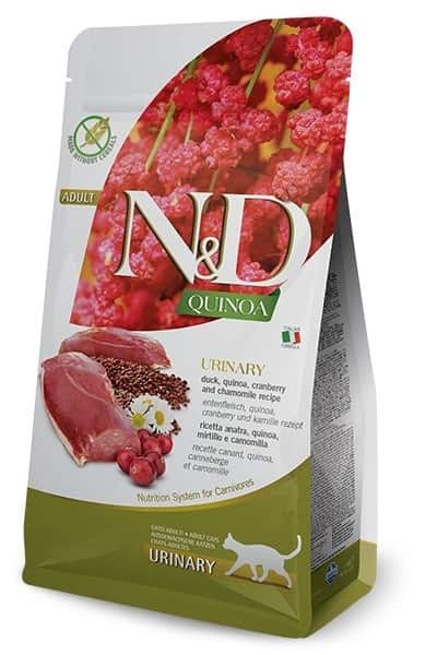 FARMINA N&D Quinoa Urinary Duck - sucha karma dla kota - 5kg (OUTLET) — zdjęcie 1 z 2