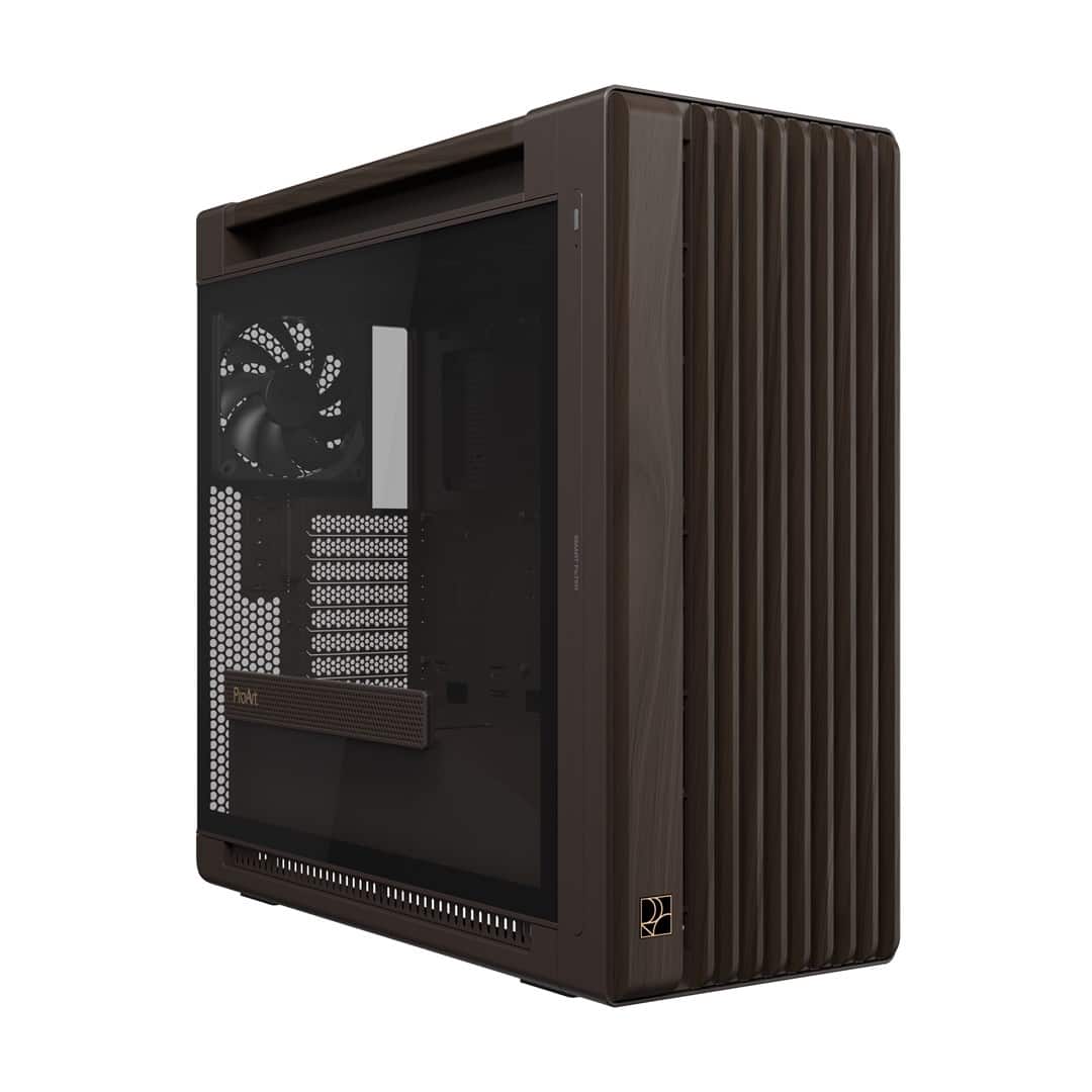 Obudowa Asus PROART PA602 WALNUT WOOD TG PWM RETRO — zdjęcie 1 z 8