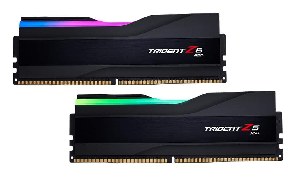 G.SKILL TRIDENT Z5 RGB DDR5 2X48GB 6000MHZ CL30-36 BLACK F5-6000J3036F48GX2-TZ5RK — zdjęcie 1 z 5