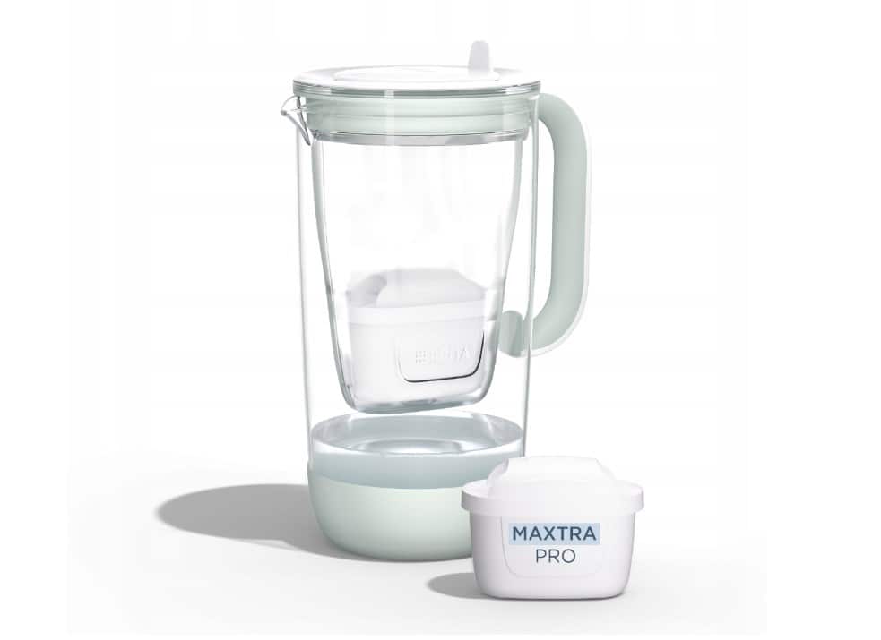 Dzbanek filtrujący Brita Glass+1MaxtraProPP 2,5l | miętowy — zdjęcie 1 z 5