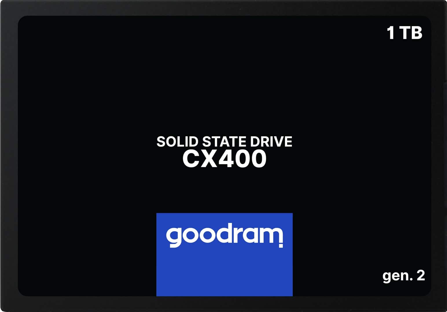 DYSK SSD GOODRAM CX400 Gen2 1TB SATA III 2,5 RETAIL (WYPRZEDAŻ) — zdjęcie 1 z 7