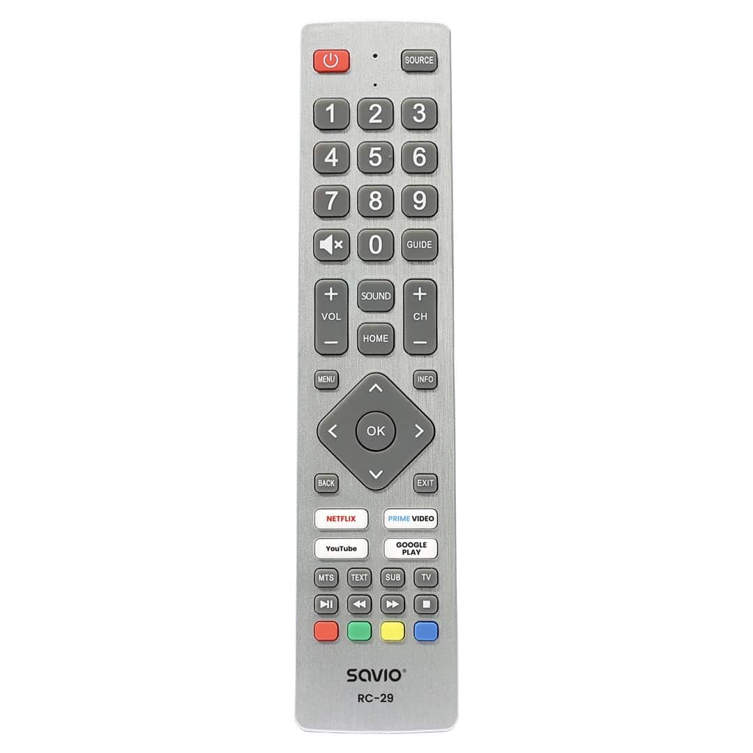 SAVIO PILOT UNIWERSALNY/ZAMIENNIK DO TV SHARP - SMART TV RC-29 — zdjęcie 1 z 4