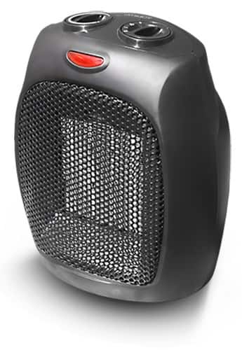 Termowentylator Adler AD 7702 (1500W; 2 stopnie grzania; kolor czarny) — zdjęcie 1 z 2
