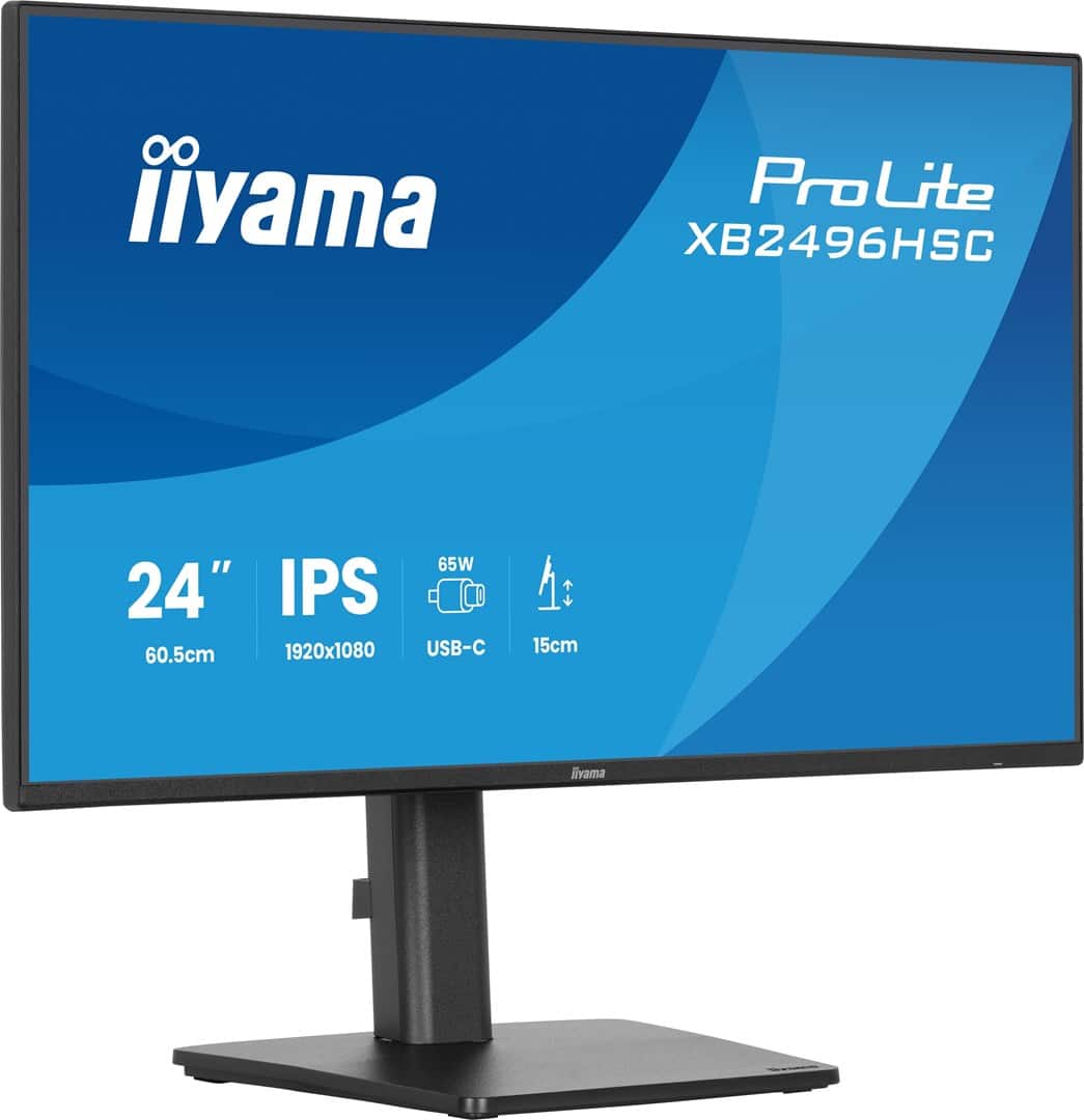 MONITOR IIYAMA LED 23,8" XB2496HSC-B1 144Hz — zdjęcie 1 z 8