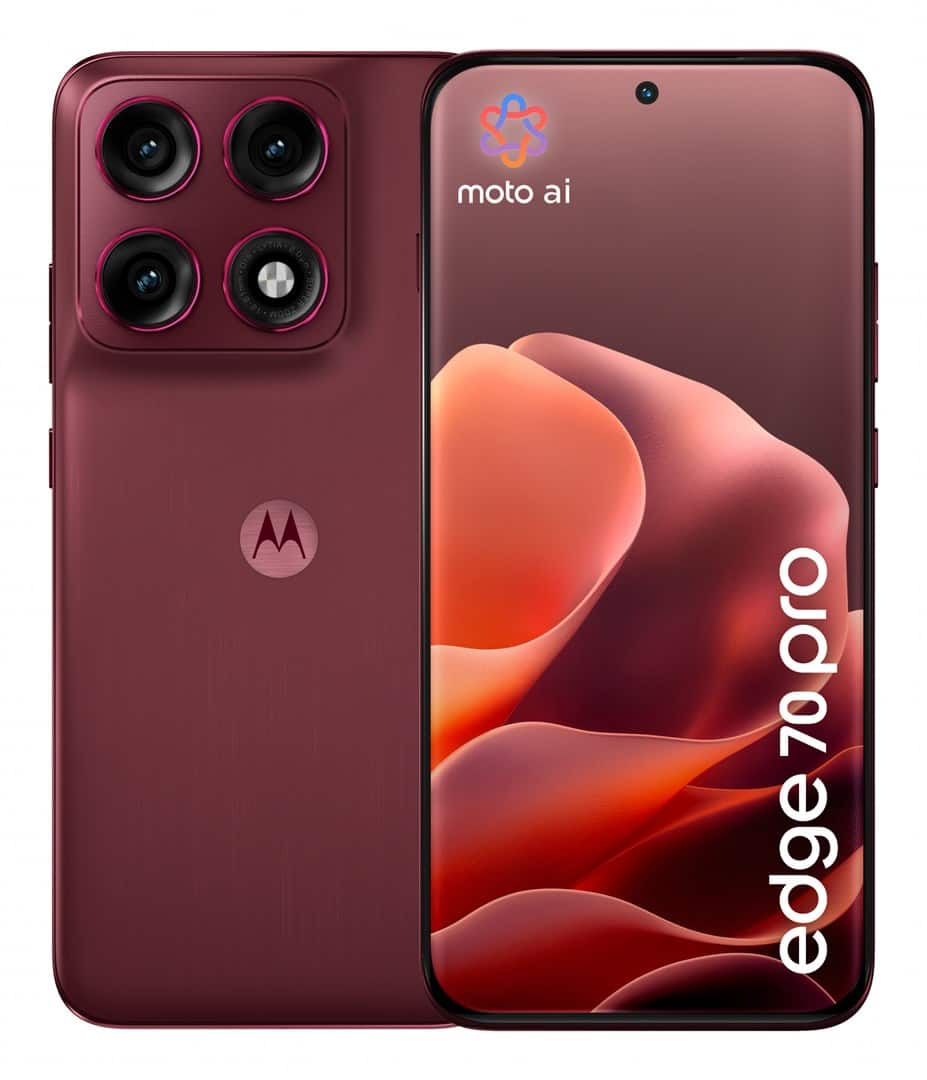 Motorola Edge 70 Pro 8/256GB 5G PANTONE Zinfandel (OUTLET) — zdjęcie 1 z 8