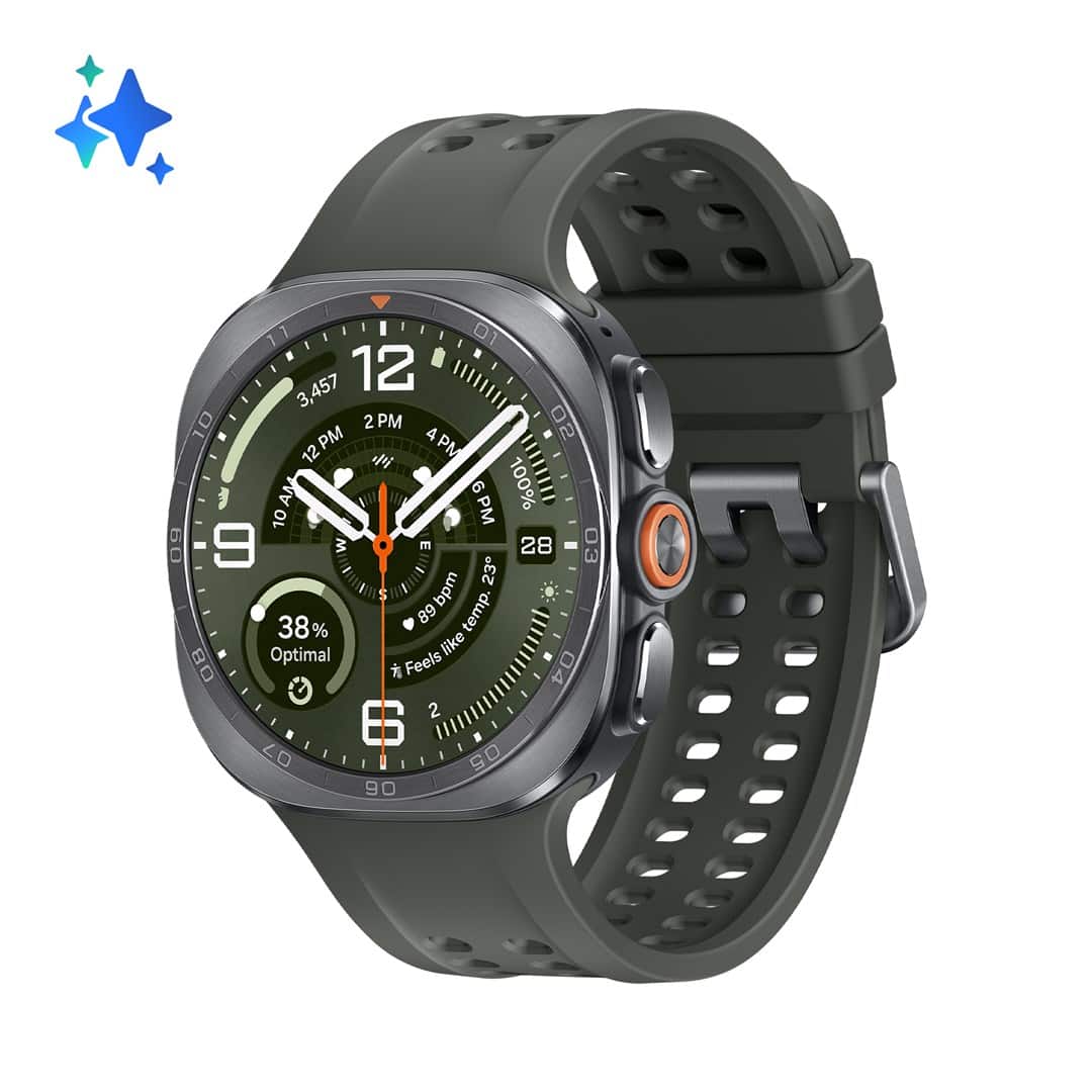 Samsung L715 Galaxy Watch Ultra2 LTE (47 mm) EU Titanium Silver (model 2026) — zdjęcie 1 z 5