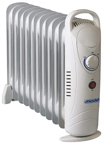 Grzejnik olejowy MESKO MS 7806 11 żeberek (1200W; 11; kolor biały) — zdjęcie 1 z 6