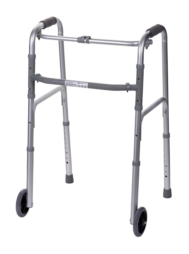 Aluminiowy balkonik rehabilitacyjny trójfunkcyjny (Outlet) — zdjęcie 1 z 8
