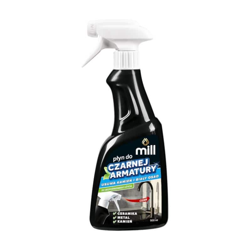 MILL Clean płyn do czyszczenia czarnej armatury 500 ml — zdjęcie 1 z 2