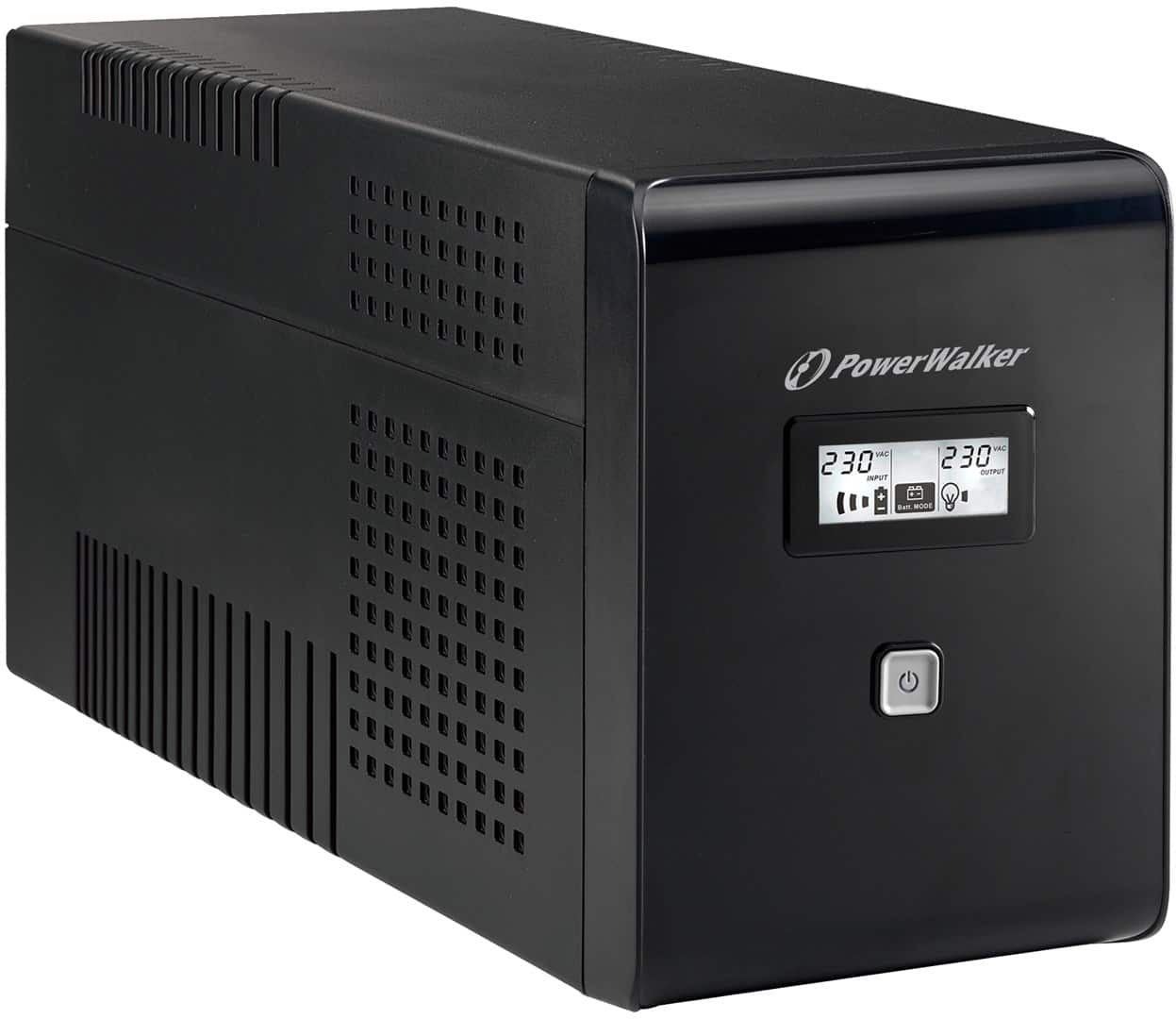 POWER WALKER UPS LINE-IN VI 2000 LCD 2000VA 2X SCHUKO+2X IEC C13, RJ11/45, USB, LCD — zdjęcie 1 z 2