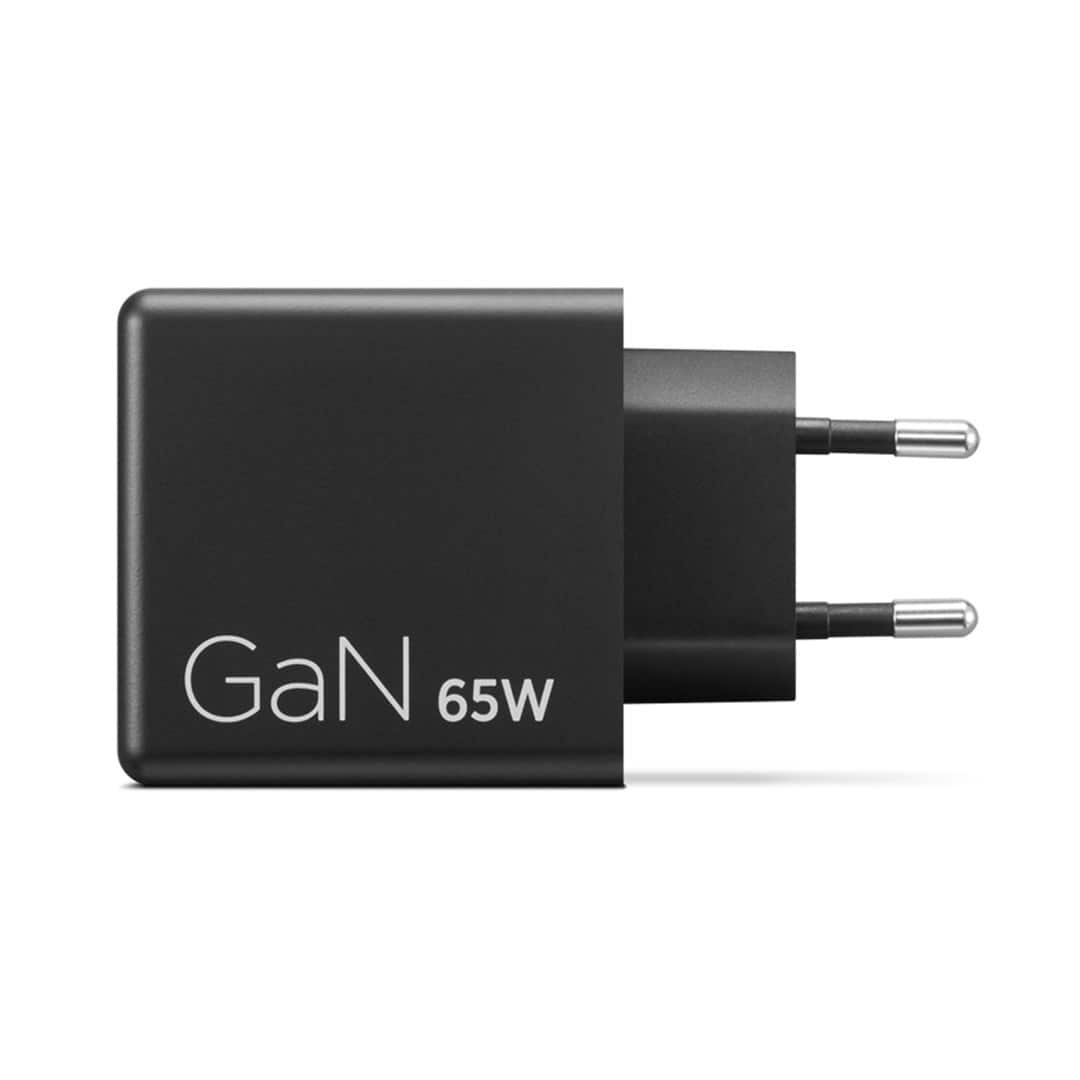 Ładowarka sieciowa Lenovo G0A6065BEU GaN 2x USB-C 65W czarna — zdjęcie 1 z 8