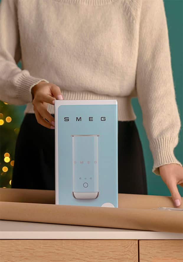 Spieniacz do mleka SMEG MFF02BLEU MFF02BLEU — zdjęcie 1 z 8
