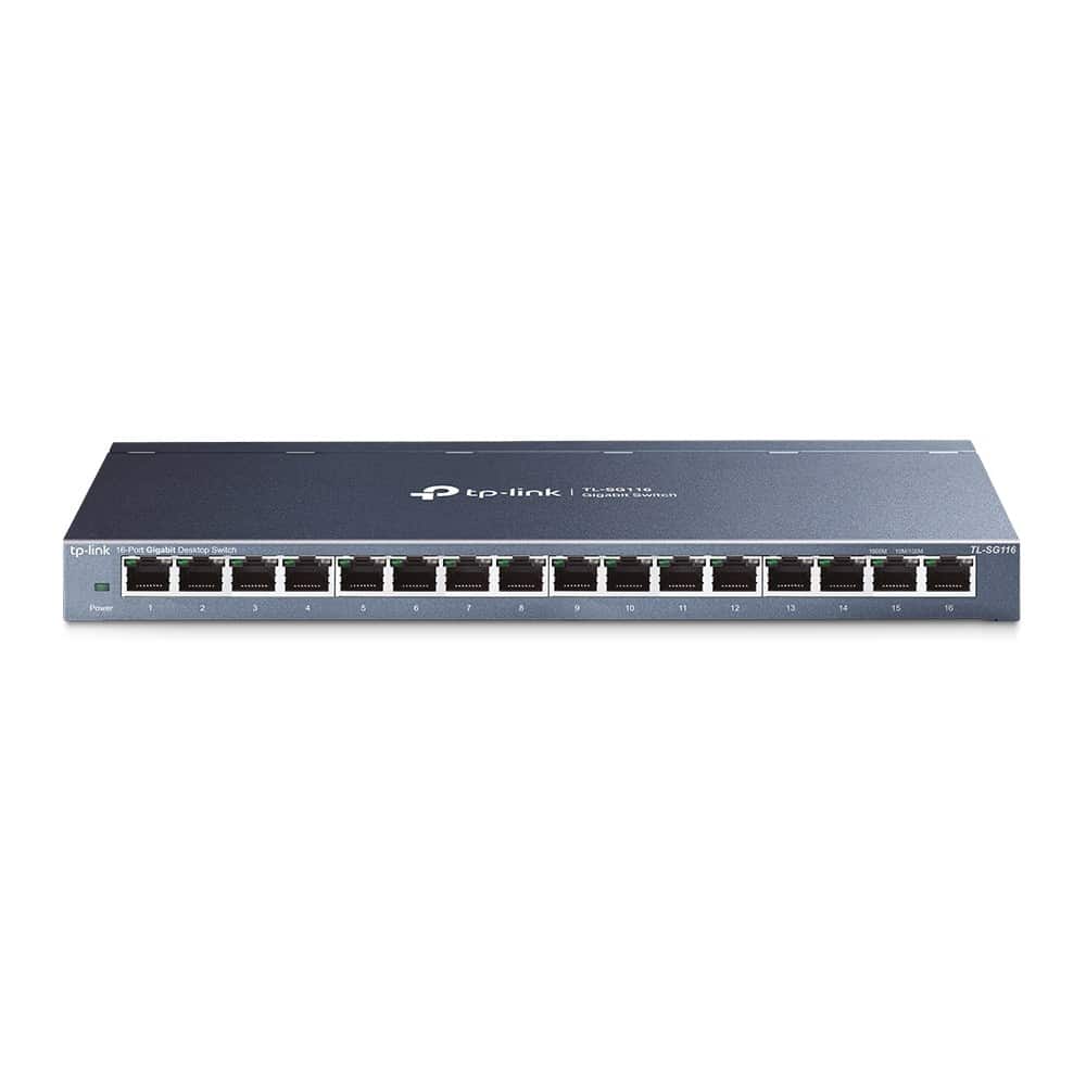Switch TP-LINK TL-SG116 (16x 10/100/1000Mbps) — zdjęcie 1 z 4