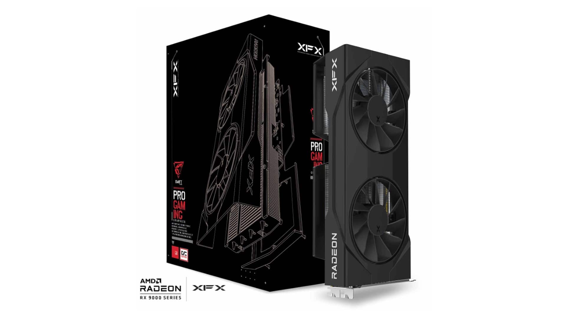 Karta graf. XFX Swift RX 9060XT OC 16GB — zdjęcie 1 z 7