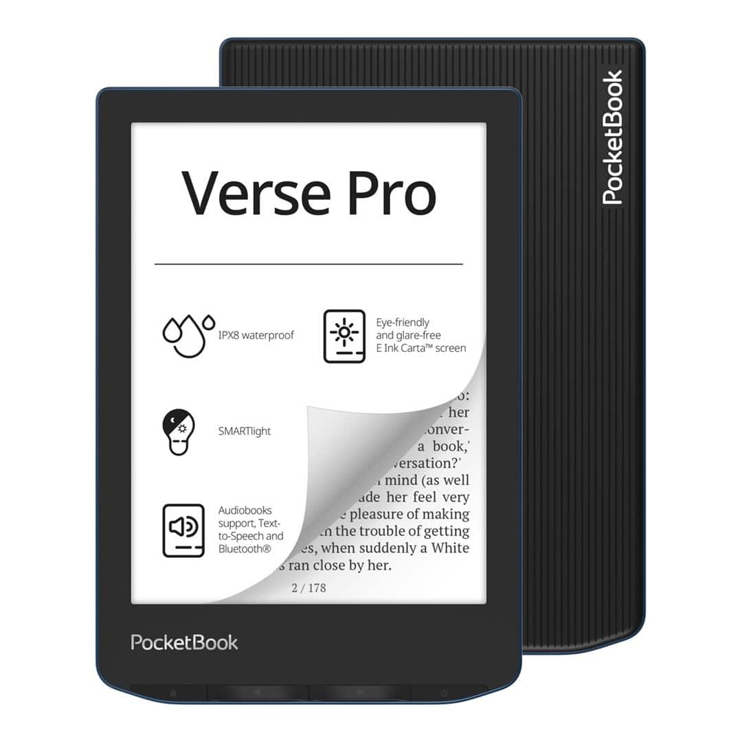 PocketBook Verse Pro (634) Niebieski (WYPRZEDAŻ) — zdjęcie 1 z 5