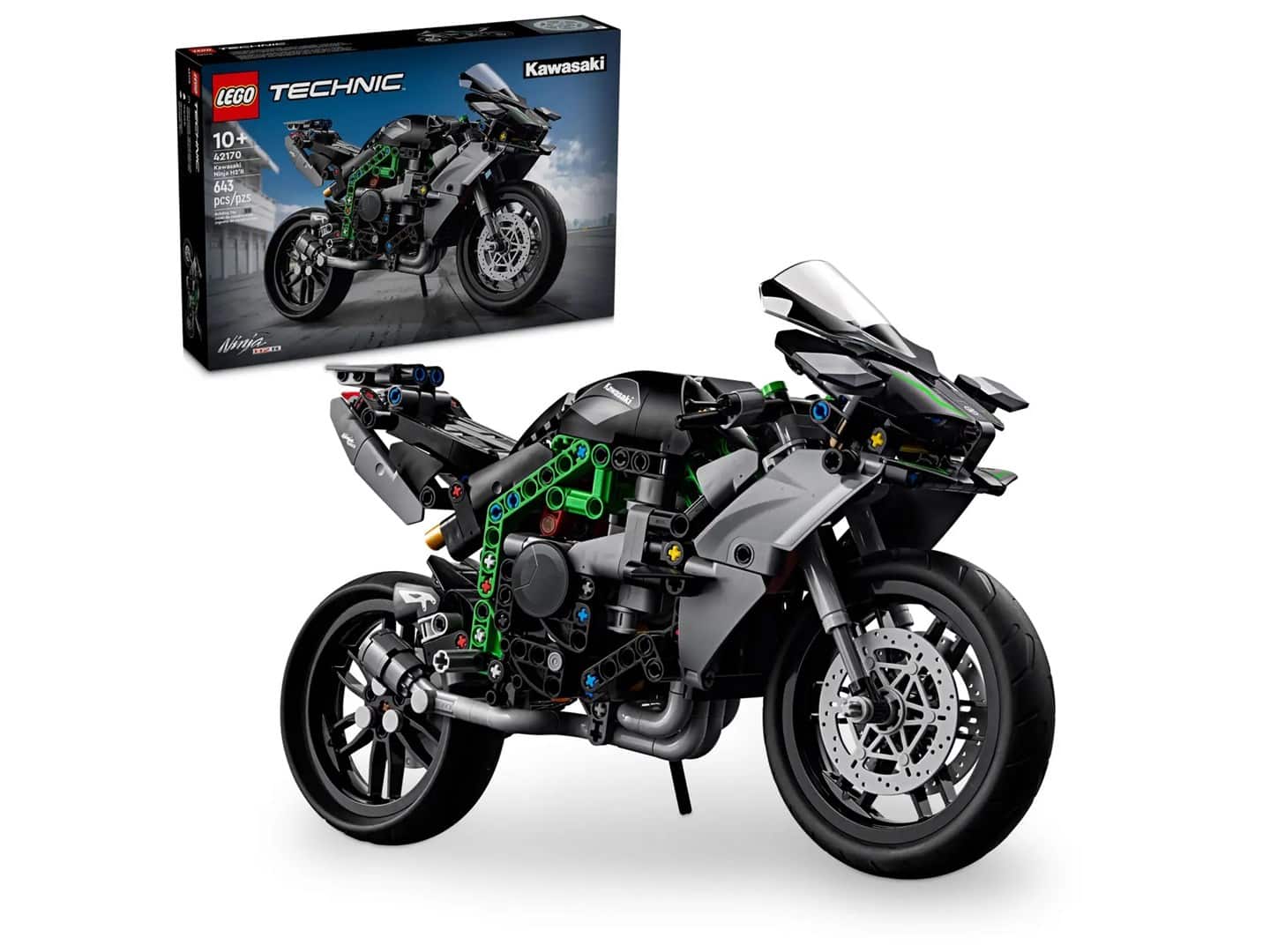 LEGO Technic 42170 Motocykl Kawasaki Ninja H2R — zdjęcie 1 z 7