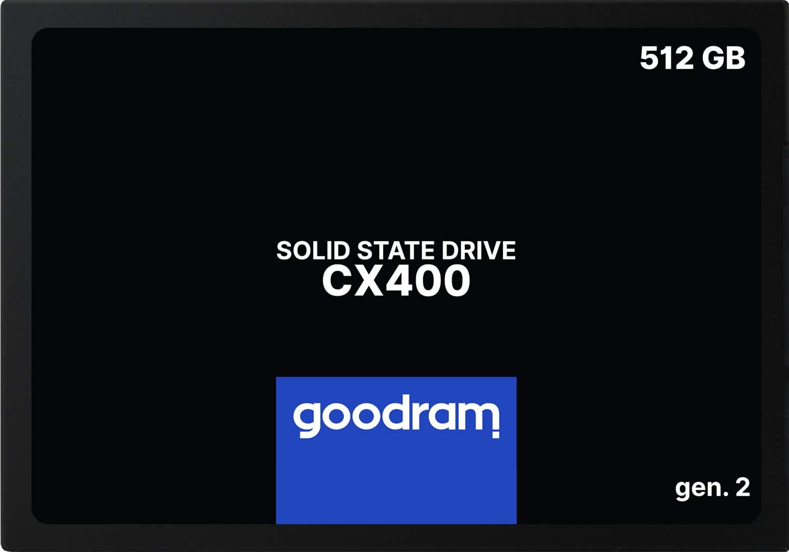 DYSK SSD GOODRAM 512GB Gen. 2 SATA III 2,5 CX400 (OUTLET) — zdjęcie 1 z 7