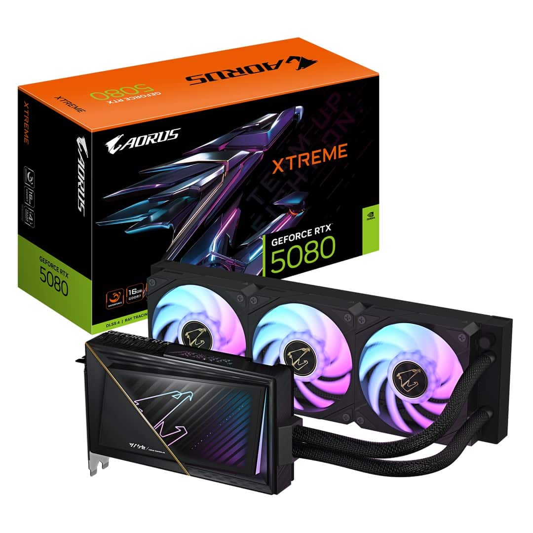 Karta graficzna Gigabyte AORUS GeForce RTX 5080 XTREME WATERFORCE 16GB — zdjęcie 1 z 7