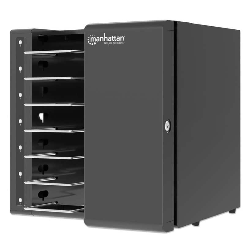 MANHATTAN SZAFA DO ŁADOWANIA 7 LAPTOPÓW 7X USB-C 6 — zdjęcie 1 z 7