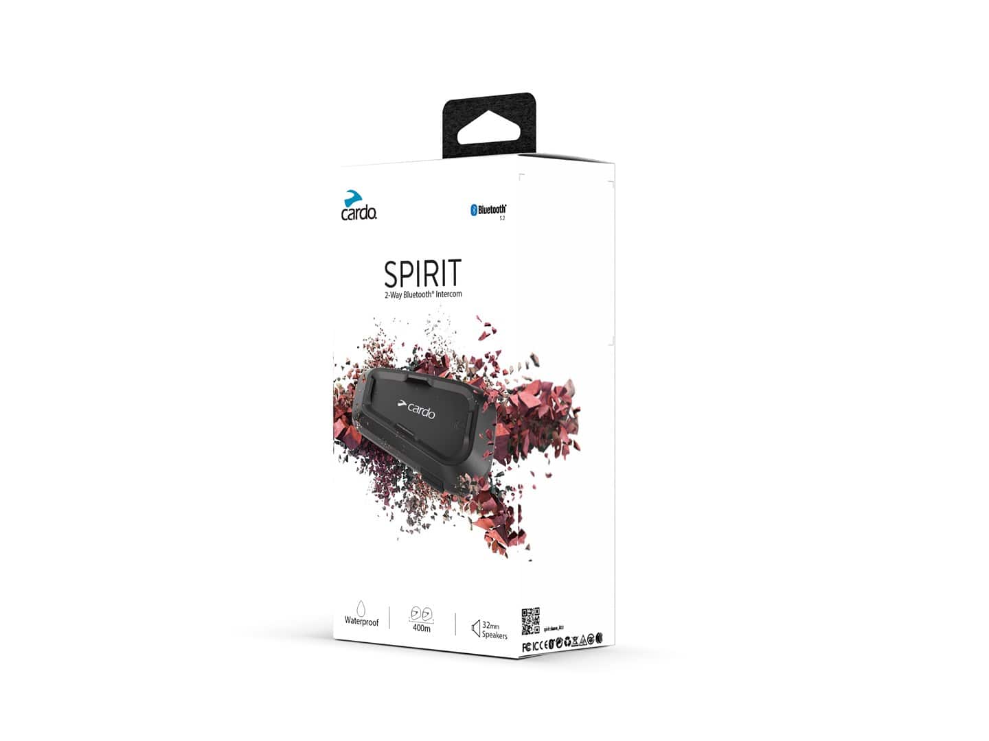 CARDO SPIRIT SINGLE - Interkom motocyklowy (OUTLET) — zdjęcie 1 z 4
