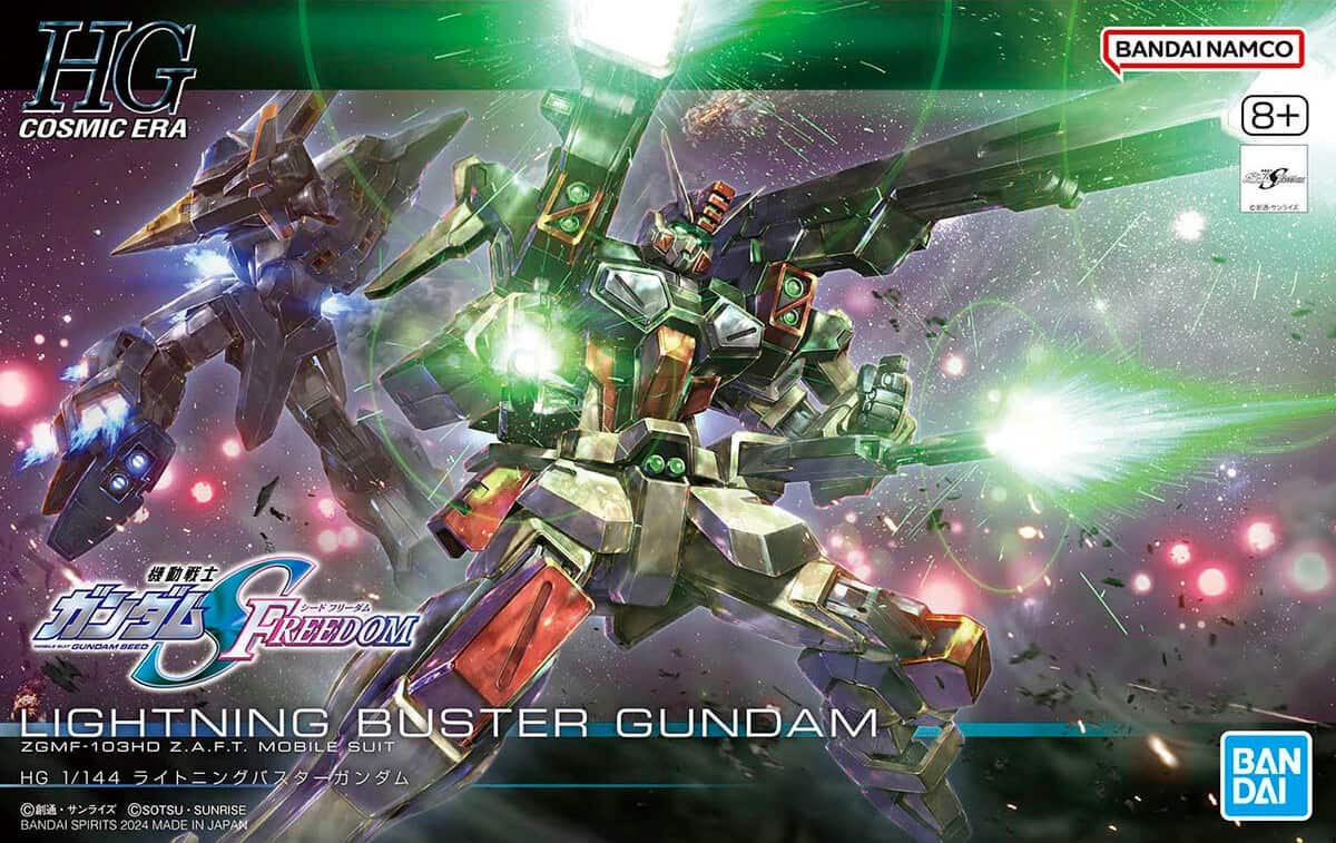 HGCE 1/144 LIGHTNING BUSTER GUNDAM — zdjęcie 1 z 8