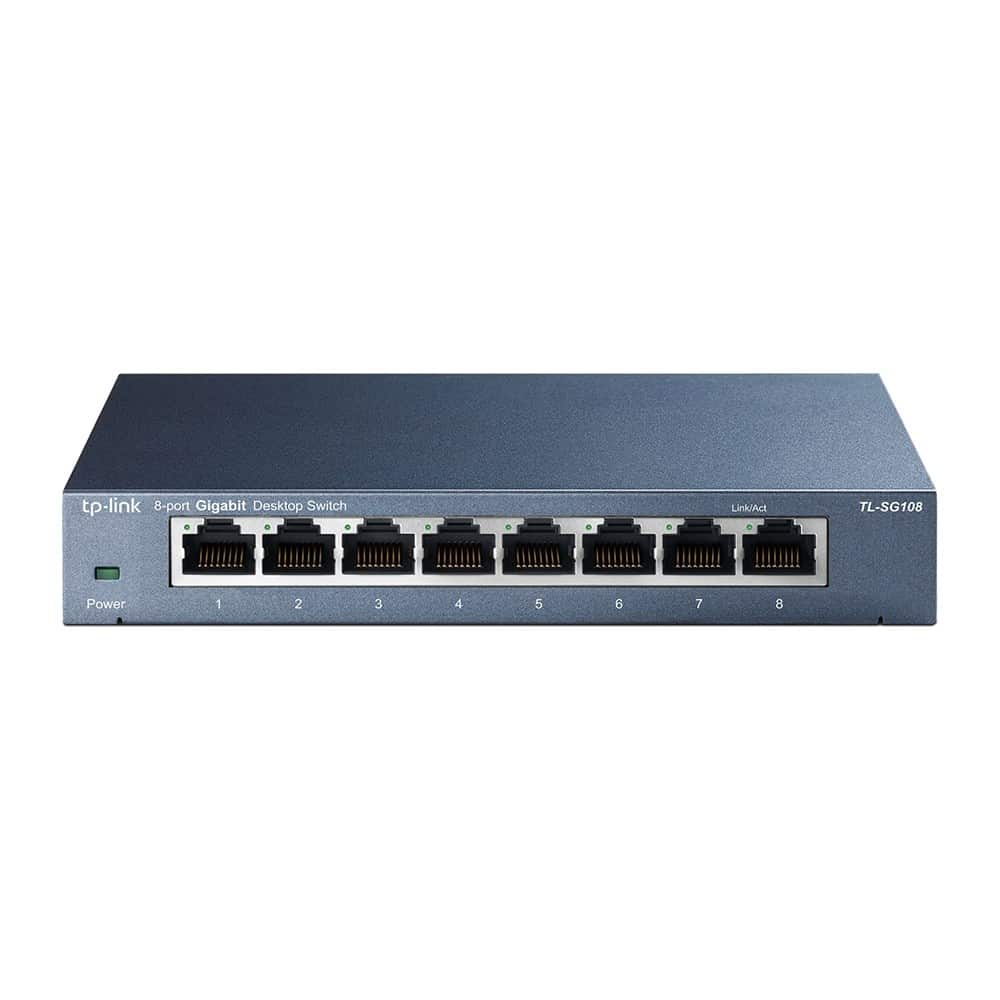 Switch TP-Link TL-SG108 — zdjęcie 1 z 3