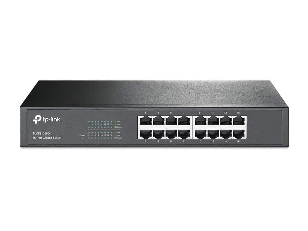Switch TP-LINK TL-SG1016D (16x 10/100/1000Mbps) — zdjęcie 1 z 4