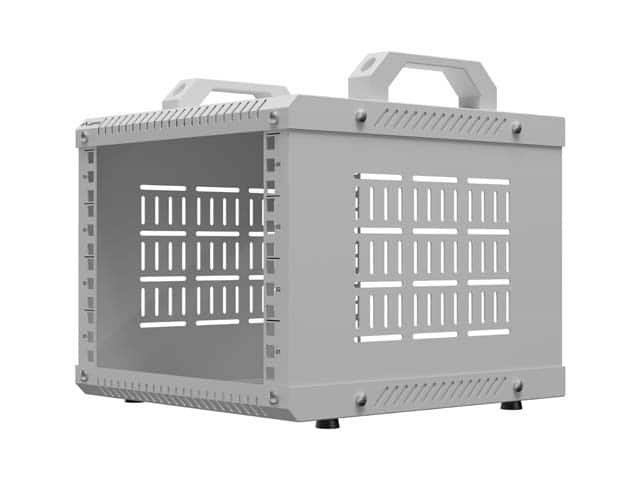 LANBERG OPEN RACK 10" OR10-2304-S 4U 280X300 SZARY — zdjęcie 1 z 7