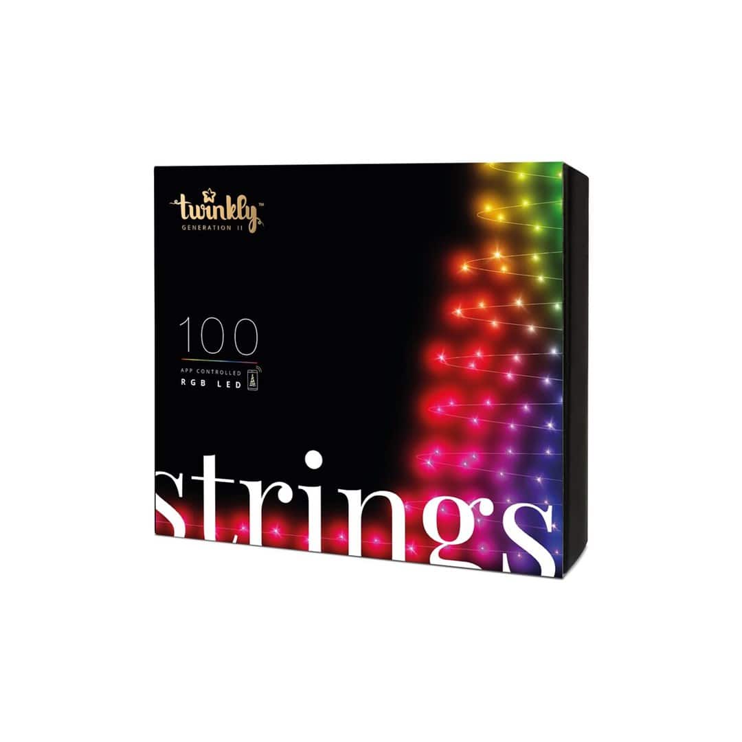 Inteligentne lampki choinkowe Twinkly 100 RGB 8m — zdjęcie 1 z 8