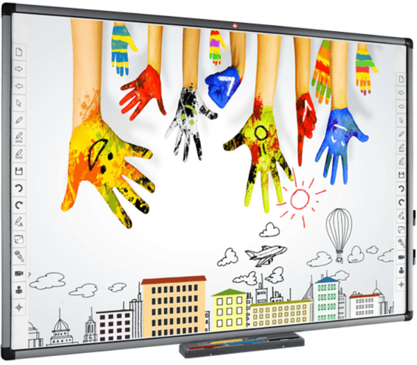 Tablica interaktywna Avtek TT-Board 90 PRO (93" / 90 cm; 10-punktowy dotyk; ceramiczna, magnetyczna, matowa, suchościeralna)