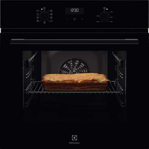Piekarnik elektryczny Electrolux EOF5C50BZ SurroundCook 600 65 l | termoobieg | grill | kataliza | czarny (OUTLET) — zdjęcie 1 z 8