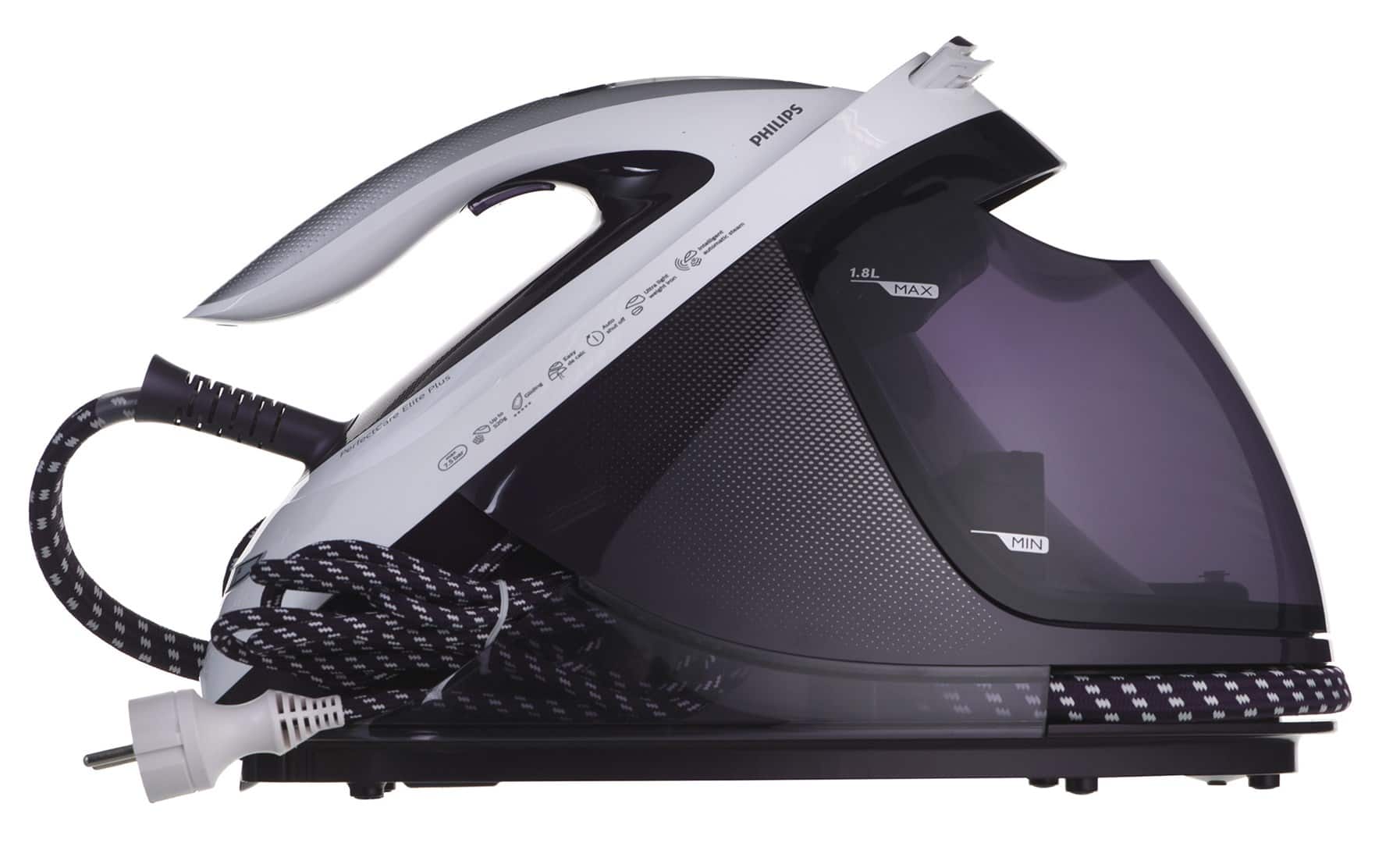 Żelazko z generatorem pary Philips GC9660/30 (2700W; kolor fioletowy) — zdjęcie 1 z 8