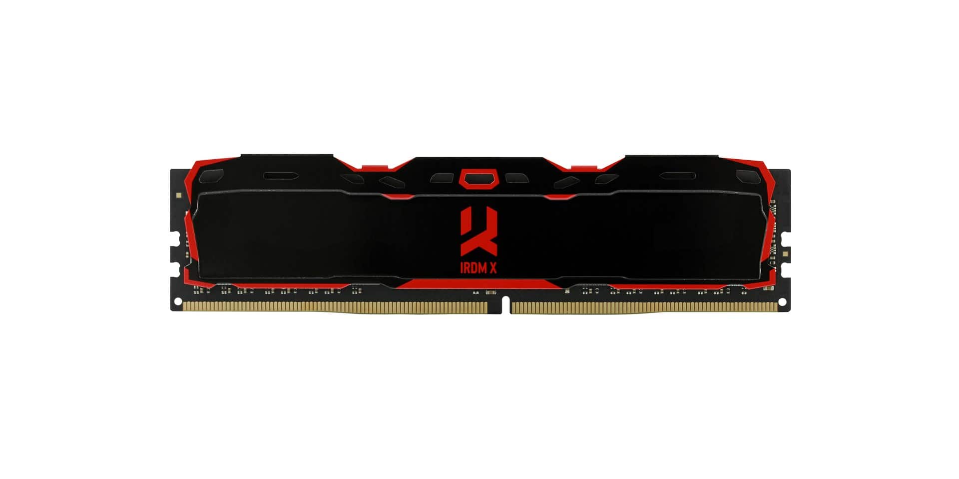 GOODRAM DDR4 32GB PC4-25600 (3200MHz) 16-20-20 DUAL CHANNEL KIT IRDM X BLACK 1024x8 — zdjęcie 1 z 3