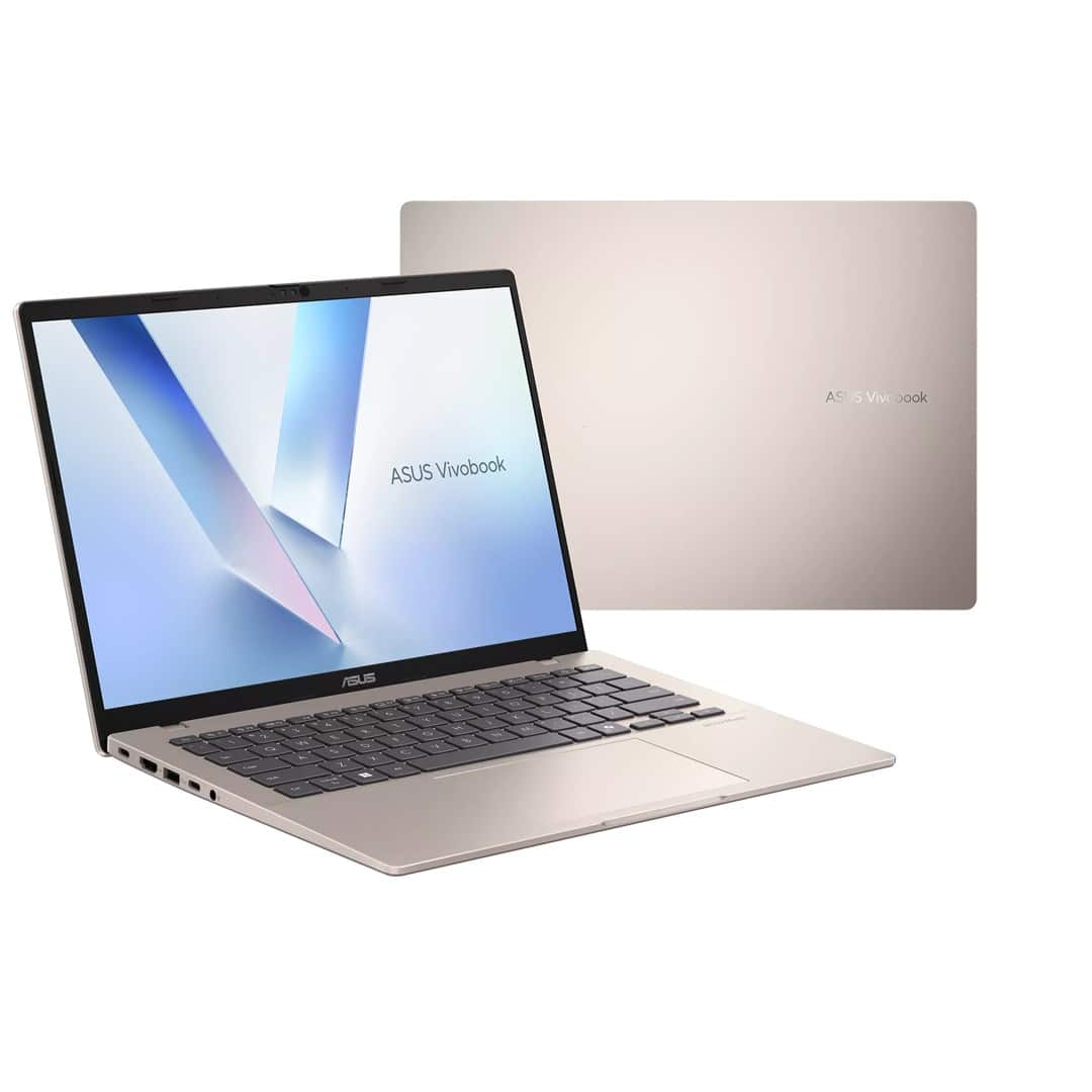 ASUS Vivobook 14 X1407AA-LY010W Ultra 5 325 14.0"WUXGA IPS-level Panel 60Hz 300nits AG 16GB DDR5 SSD512 Intel Graphics WLAN+BT Cam1080p+IR 42WHrs Win11 Platinum Gold — zdjęcie 1 z 8
