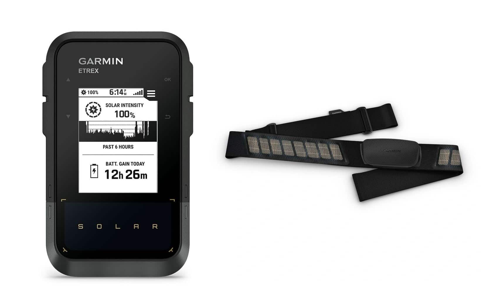 Nawigacja turystyczna Garmin eTrex SE GPS Solar, czarny/szary + Czujnik Garmin HRM Dual — zdjęcie 1 z 8