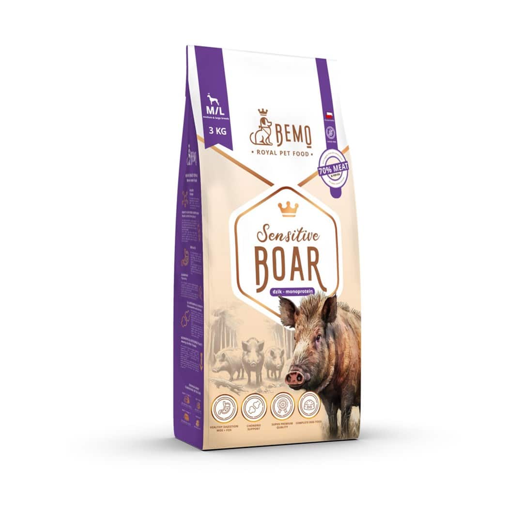 Bemo Karma sucha Sensitive Boar - dzik medium/large 3kg