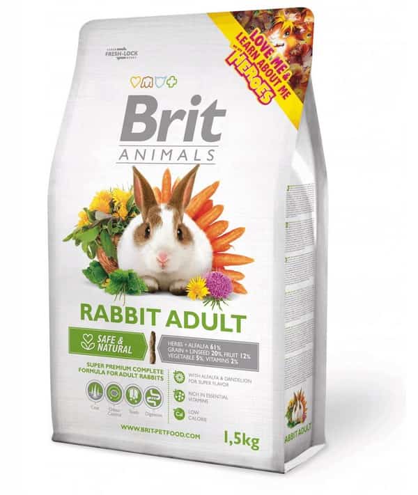BRIT Animals Rabbit Adult Complete 1,5 kg