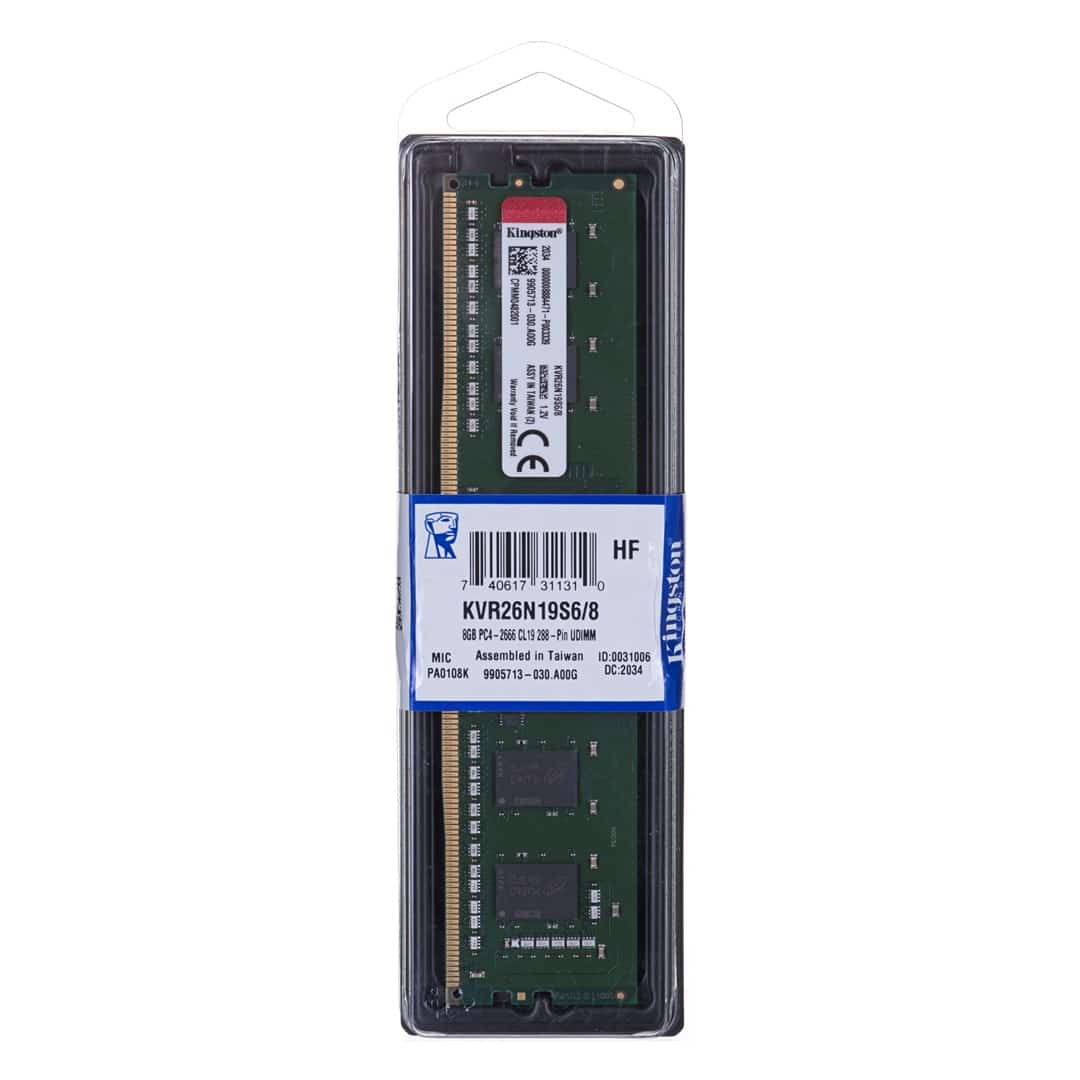KINGSTON DDR4 8GB 2666MHz CL19 1Rx16