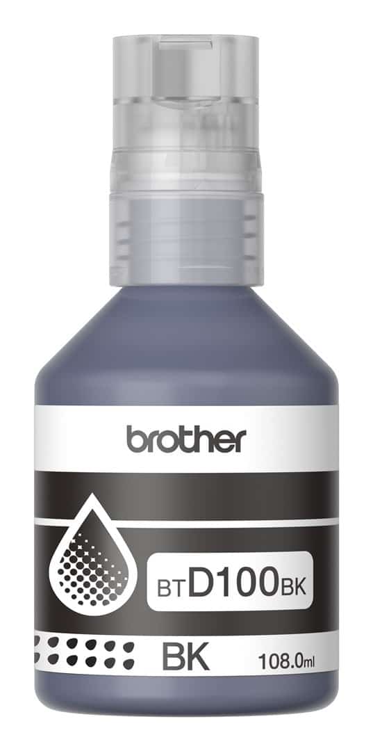 Tusz czarny Brother BTD100BK dla drukarek