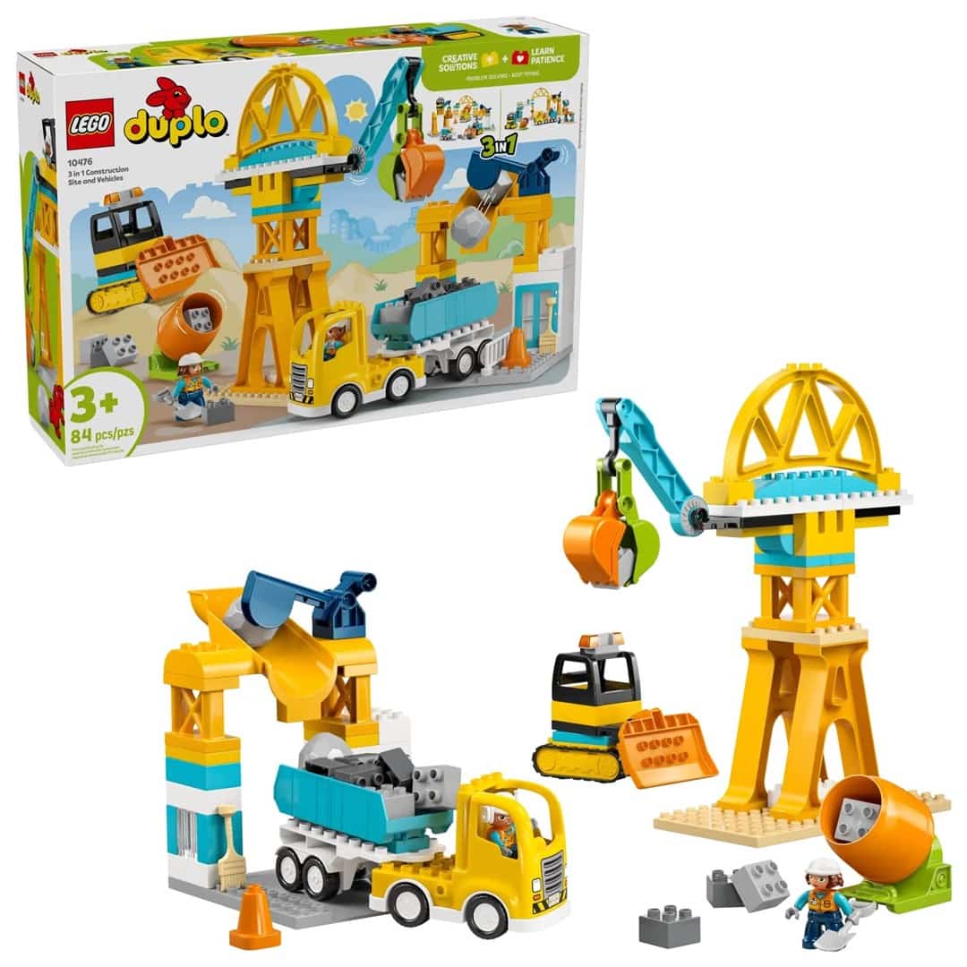 LEGO Duplo 10476 - Plac budowy 3 w 1